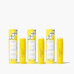 Sunshine Lemon 3-pack Of Lip Balms
