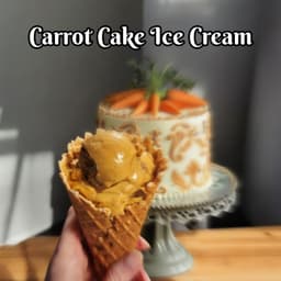 Carrot Cake Ice Cream