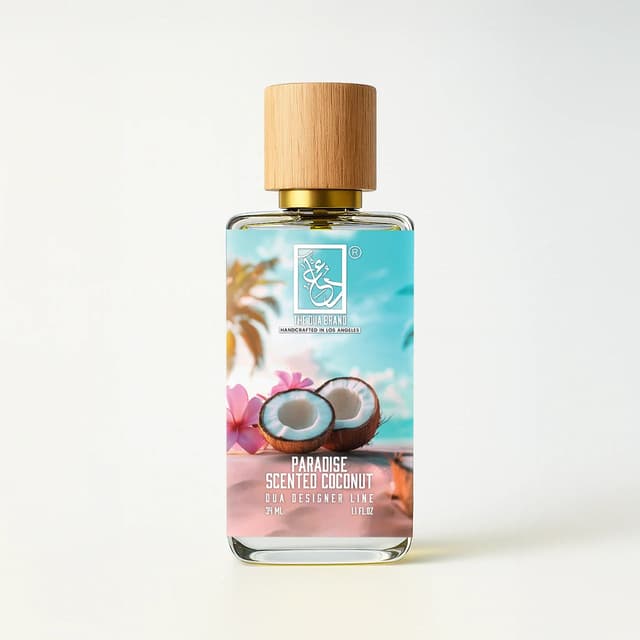 Dua Fragrances Paradise Scented Coconut