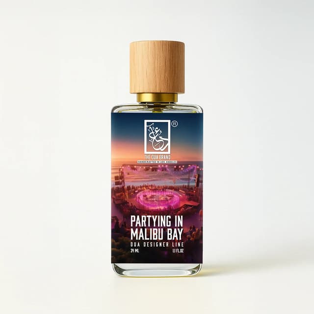 Dua Fragrances Partying In Malibu Bay