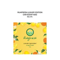 Ruhfresh Luxury Edition Car Scent 60 G