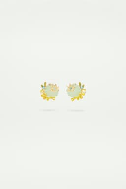 Boucles D'oreilles Mimosa Et Anis Étoilé