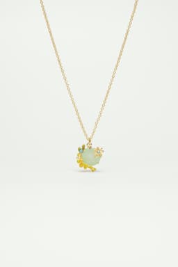 Collier Pendentif Mimosa Et Anis Étoilé