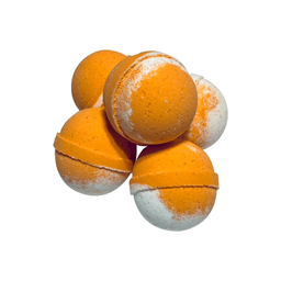 Coconut Mandarin Fizzy Bath Bomb