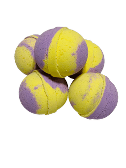 Lemon Lavender Fizzy Bath Bomb