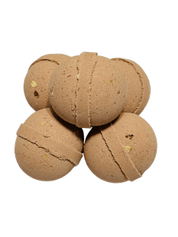 Vanilla Oatmeal Sandalwood Fizzy Bath Bomb