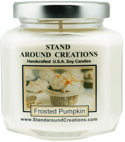 Frosted Pumpkin Hex 6-oz.