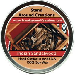 Indian Sandalwood Tin 4-oz.