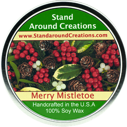 Merry Mistletoe Tin 16-oz.