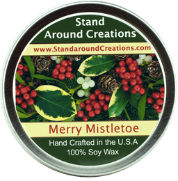Merry Mistletoe Tin 4-oz.