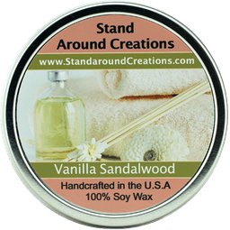 Vanilla Sandalwood Tin 16-oz.