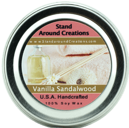 Vanilla Sandalwood Tin 2-oz.