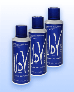 Set 3 X Udv Night Déodorant