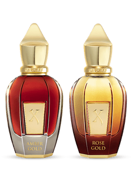 Amber Gold & Rose Gold
