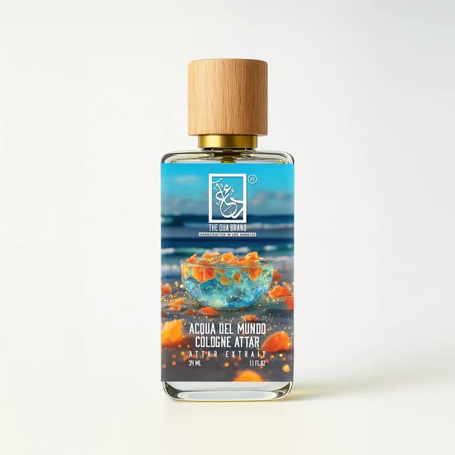 Dua Fragrances Acqua Del Mundo Cologne Attar
