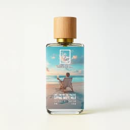 Chilling By The Pacific Sipping White Milk