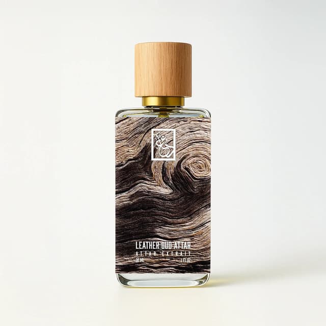 Dua Fragrances Leather Oud Attar