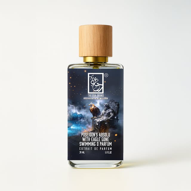 Dua Fragrances Poseidon's Absolu With Eagle Gone Swimming D Parfum