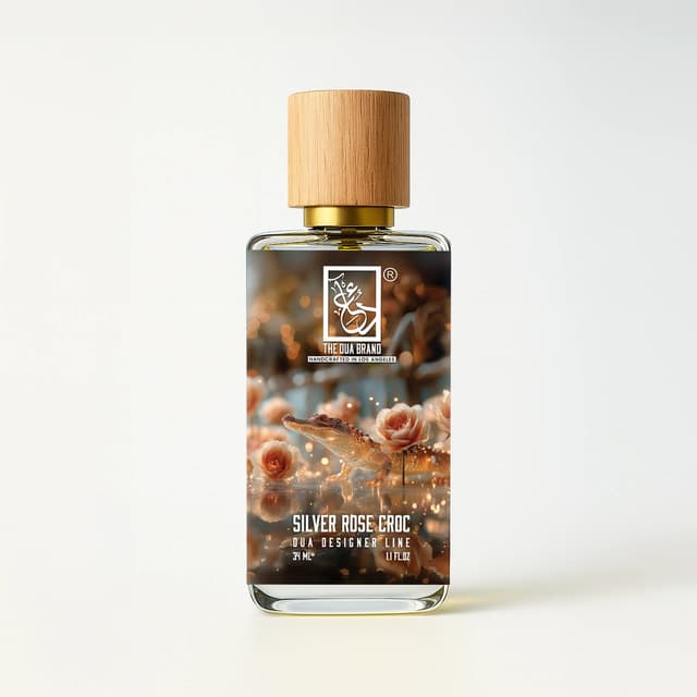 Dua Fragrances Silver Rose Croc