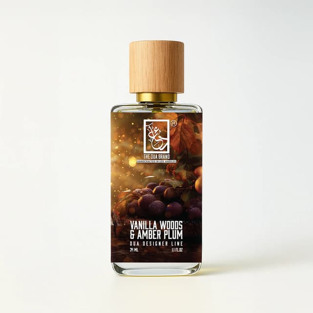 Dua Fragrances Vanilla Woods & Amber Plum