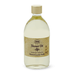 Shower Oil Patchouli Lavender Vanilla 17.5 Oz